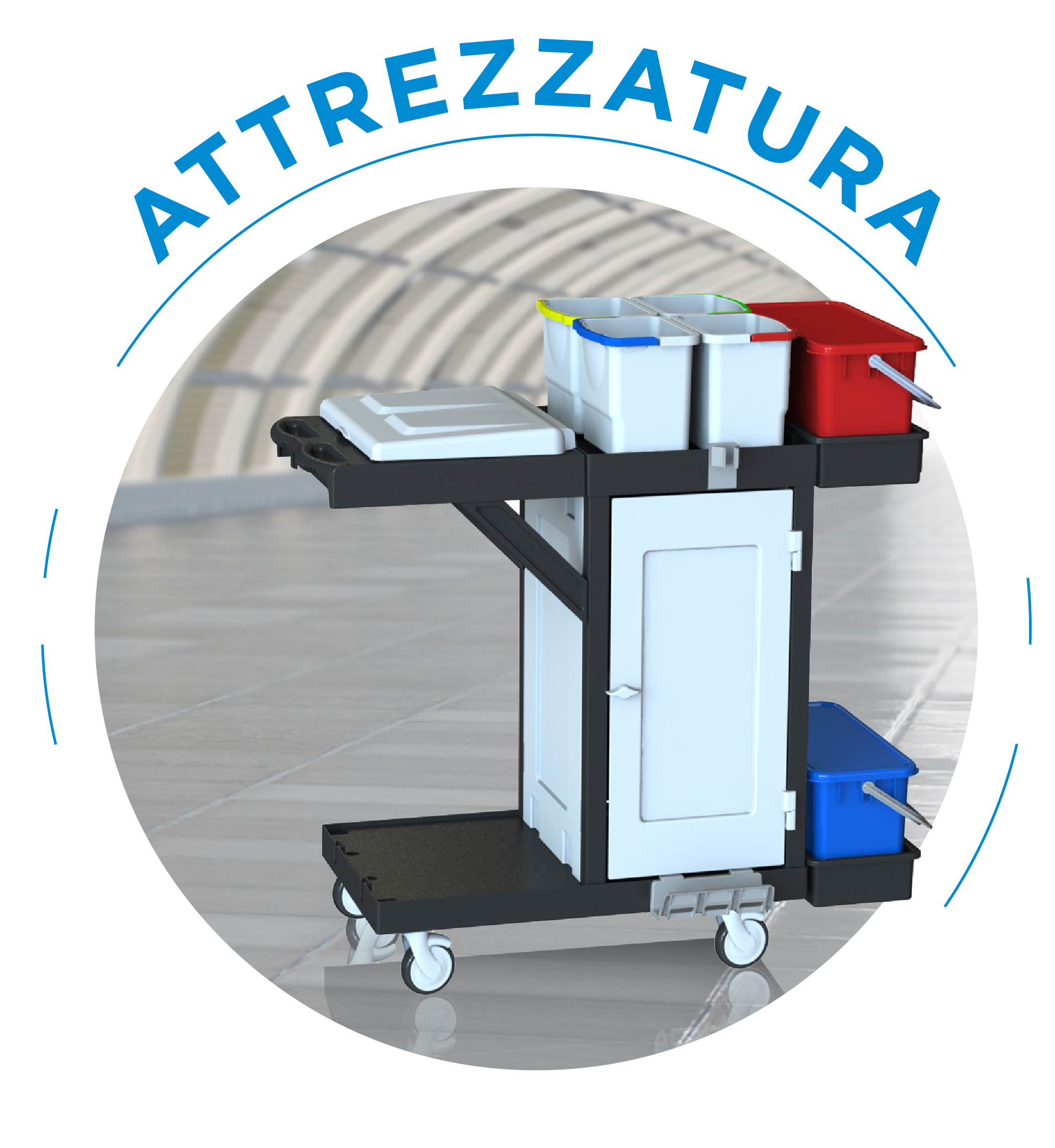 attrezzature pulizia professionale