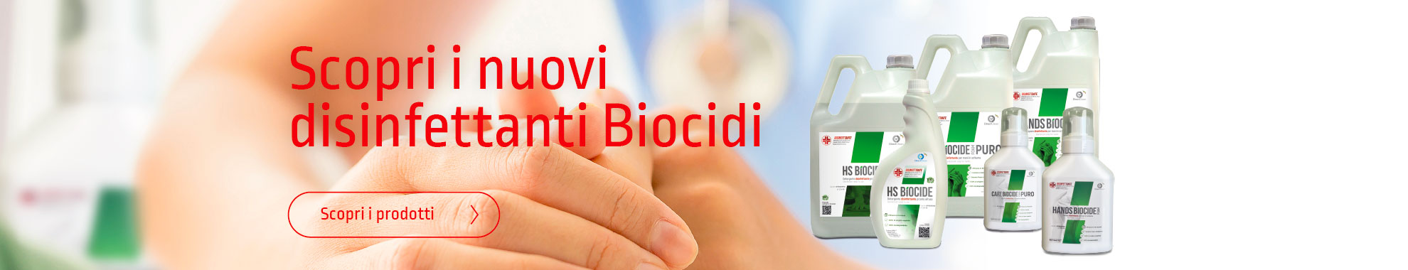 Linea disinfettanti biocidi